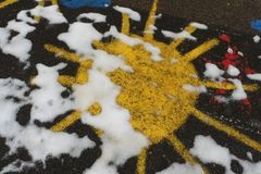 Sonne und Schauer im Wechsel