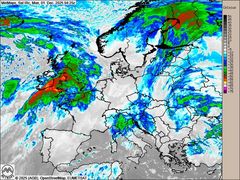 Tief 'Björn' gegen Hoch 'Brisca'