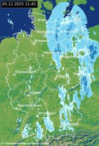Etwas Regen im Osten und Nordosten