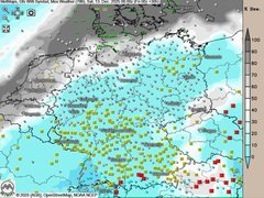Wolken in der Überzahl