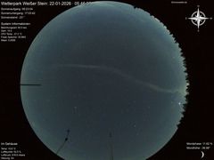 Wie lange h&auml;lt sich ein Kondensstreifen?