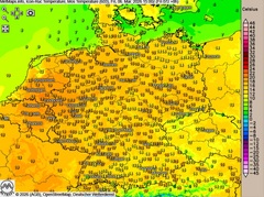 Sehr milder Start ins Wochenende