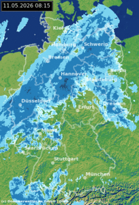 Neue Woche startet nass-kalt