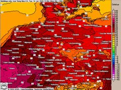 Sommerhitze, Gewitter, stickige R&auml;ume