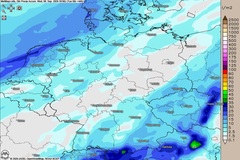 Kaltfront bringt kr&auml;ftigen Regen an der See